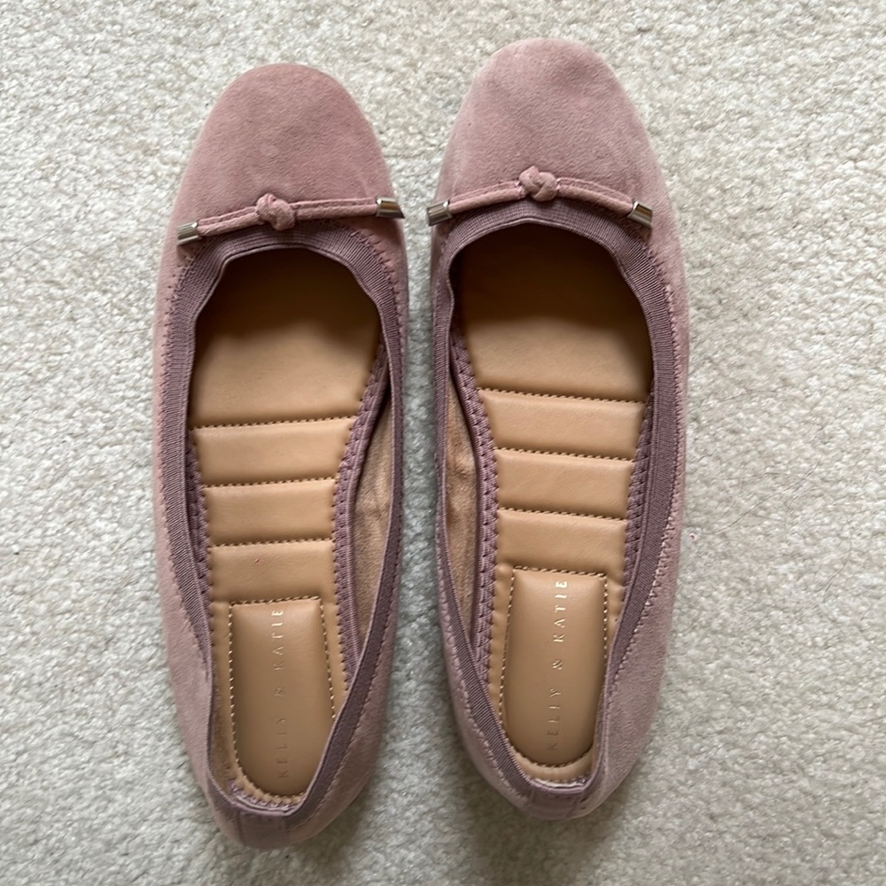 Pink Cushioned Ballet Flats